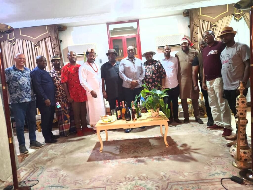 Osita Offor (Ikenga Gburugburu) received by Mayor of Ohafia, David Ogba 2 img 20240103 wa0006 11585310059200301023