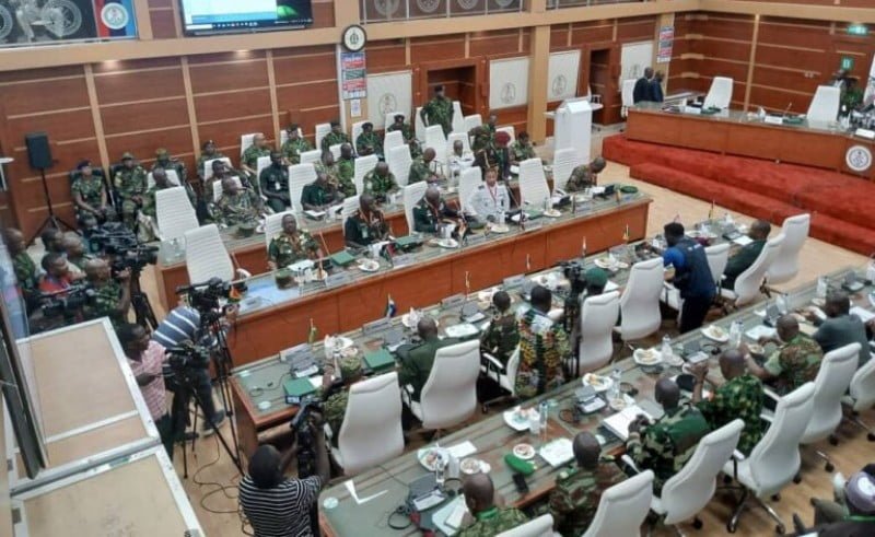 In Abuja, West African military leaders discuss the coup in Niger Republic.