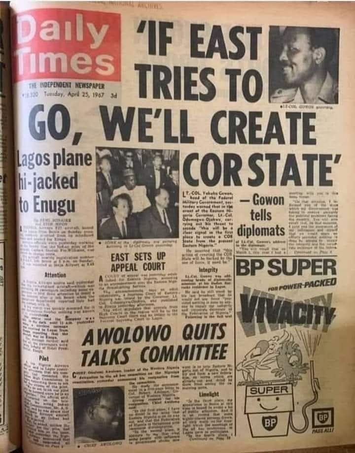The Cor State: Origin Of State Creation In Nigeria 2 FB IMG 1740333506216