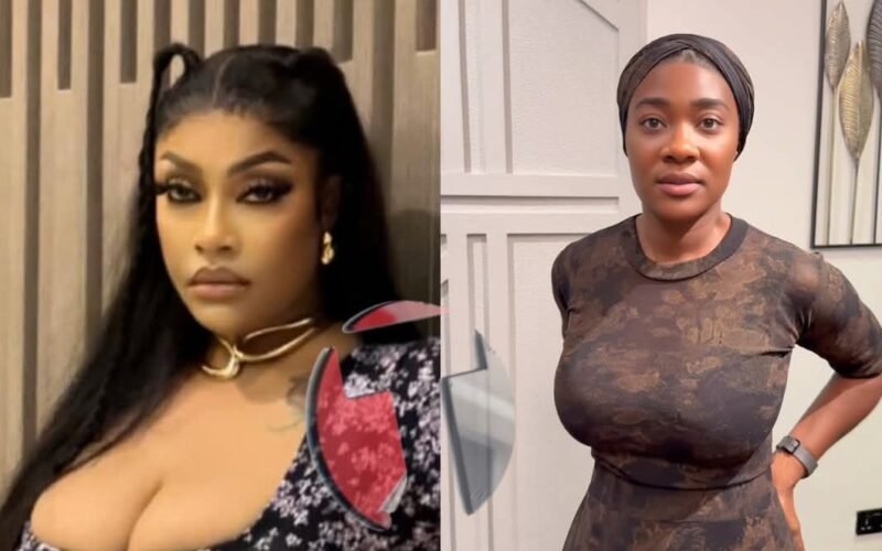 Actress, Angela Okorie Apologises to Mercy Johnson and Senator Ned Nwoko Seeks Forgivness