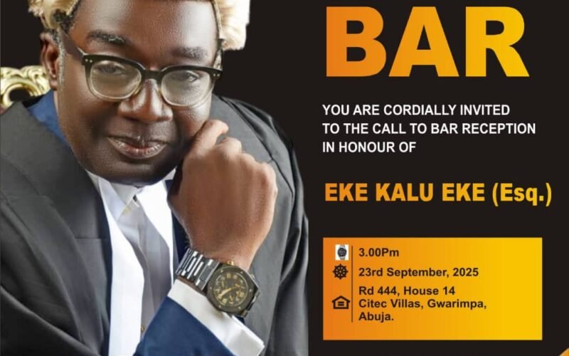Eke Kalu Eke: A Journey to the Bar