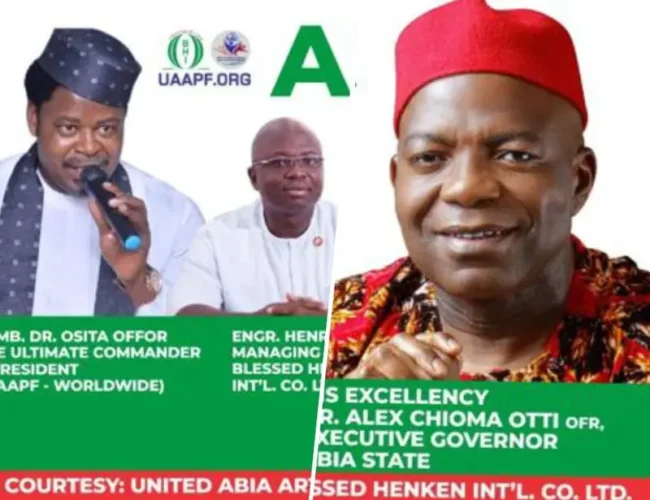 Amb. Dr Osita Offor Sends Christmas Message to Abians — Calls for Unity, Support for Abia Arise & Alexottimania 2O27