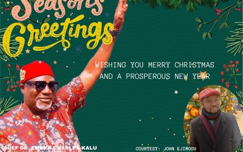 Chief Dr. Emeka Kalu Sends Christmas Message To Abia North, Nigerians