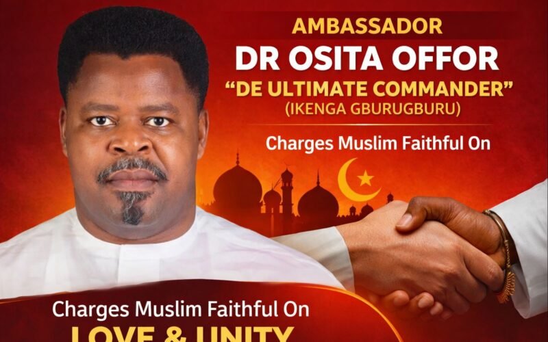 EID-EL-FITR: Ultimate Commander Charges Muslim Faithful On Love & Unity