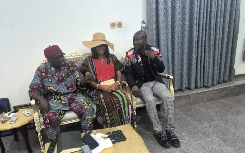 Breaking: Chief J. U. Udensi (UDENSCO) Hosts RATTAWU President, Prince Emeka Kalu, to a Sumptuous Luncheon in His Aba Residence