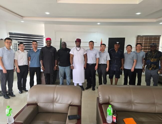 Abia Industrialization Milestone: Umunneochi Mayor Afurobi Hosts Amb. Osita Offor and Yutong China